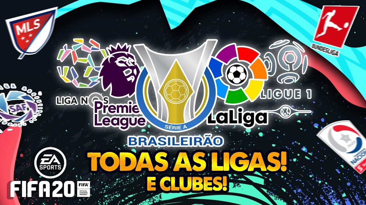 FIFA 20 OFICIAL | LISTA COMPLETA DE LIGAS E TIMES DO JOGO!!!