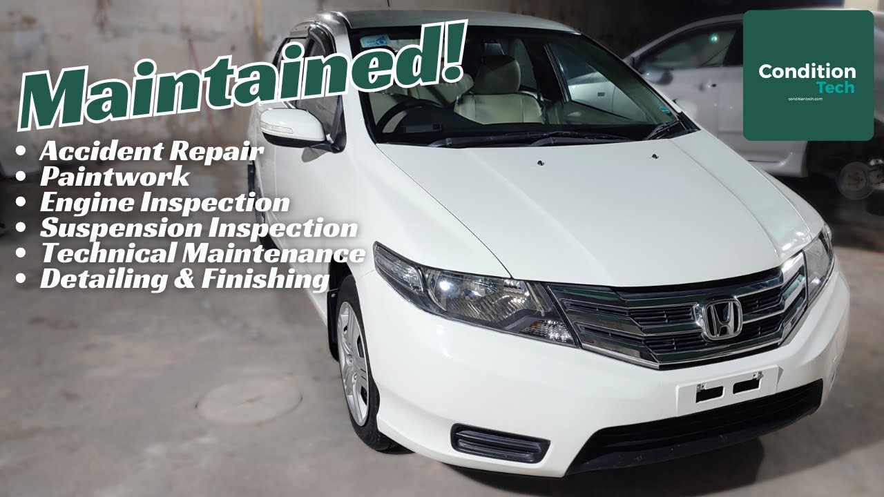 Honda City 2017 | Accident Repair, Paintwork, Technical Maintenance & Detailing