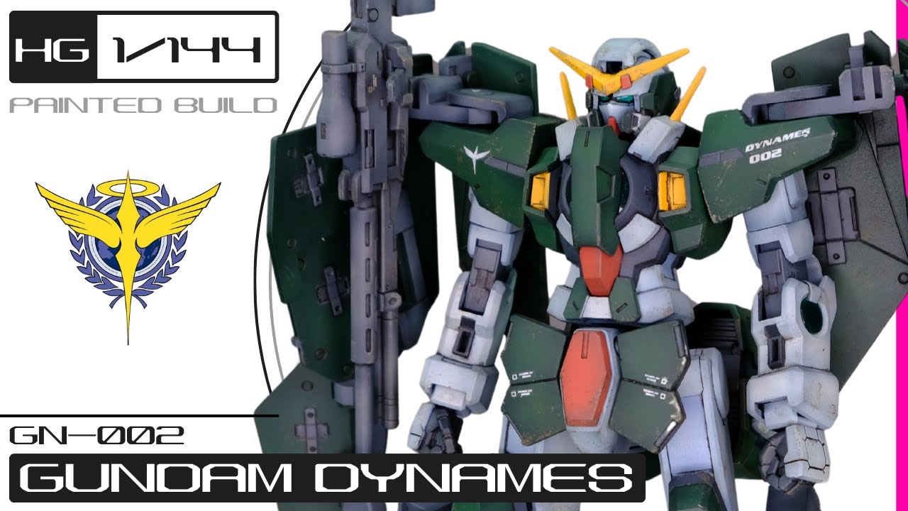 Прицеливание и стрельба | HG 1/144 Gundam Dynames из Mobile Suit Gundam 00