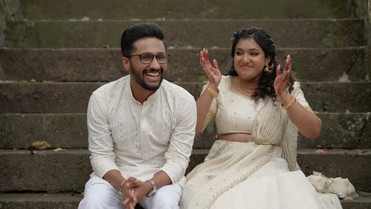 Abhirami and Goutham Engagement Highlights | Engagement Ceremony