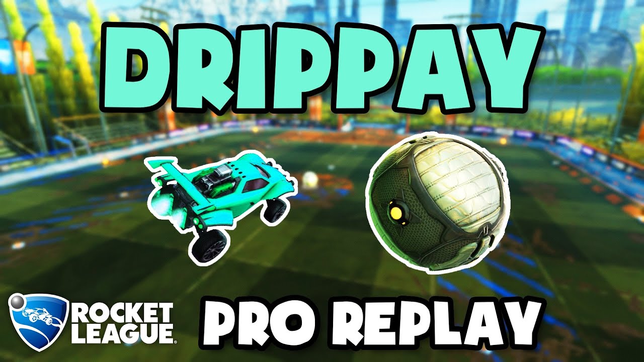 Drippay Pro Ranked 2v2 POV #91 - Rocket League Replays