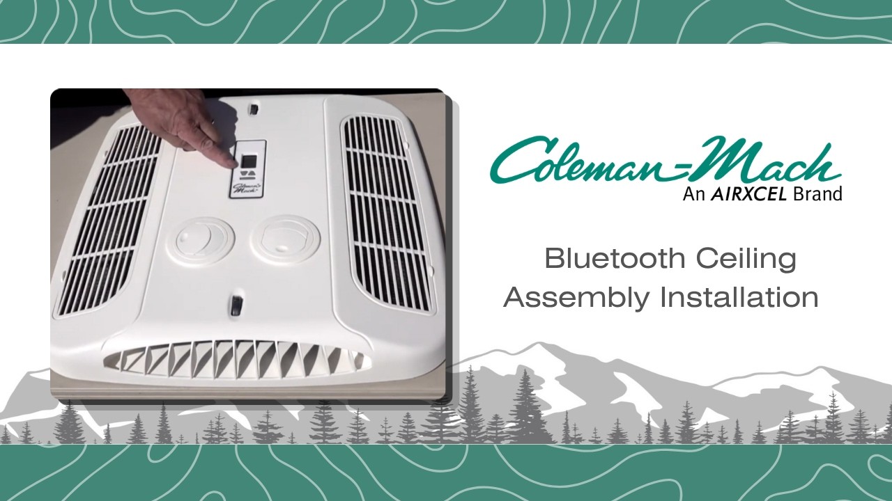 Coleman-Mach Bluetooth Ceiling Assembly Installation
