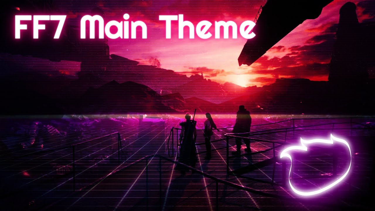 Final Fantasy 7 Main Theme [MANONE COVER] (80s Synthwave)
