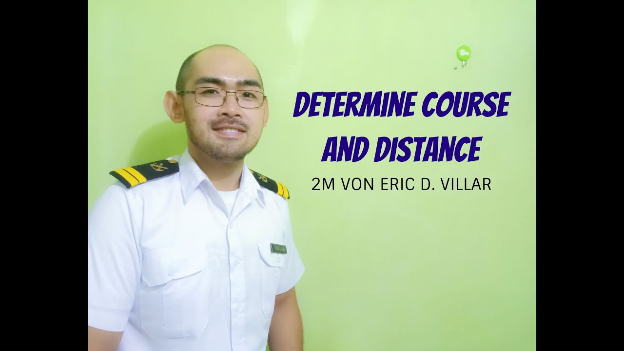 Waypoint   Course and Distance
