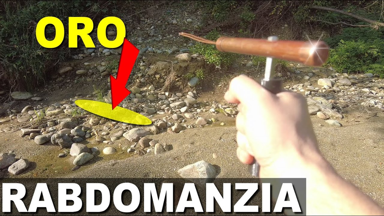 Provo la Rabdomanzia per cercare ORO al fiume - Vediamo insieme Goldoro 100% passione nei DETTAGLI!