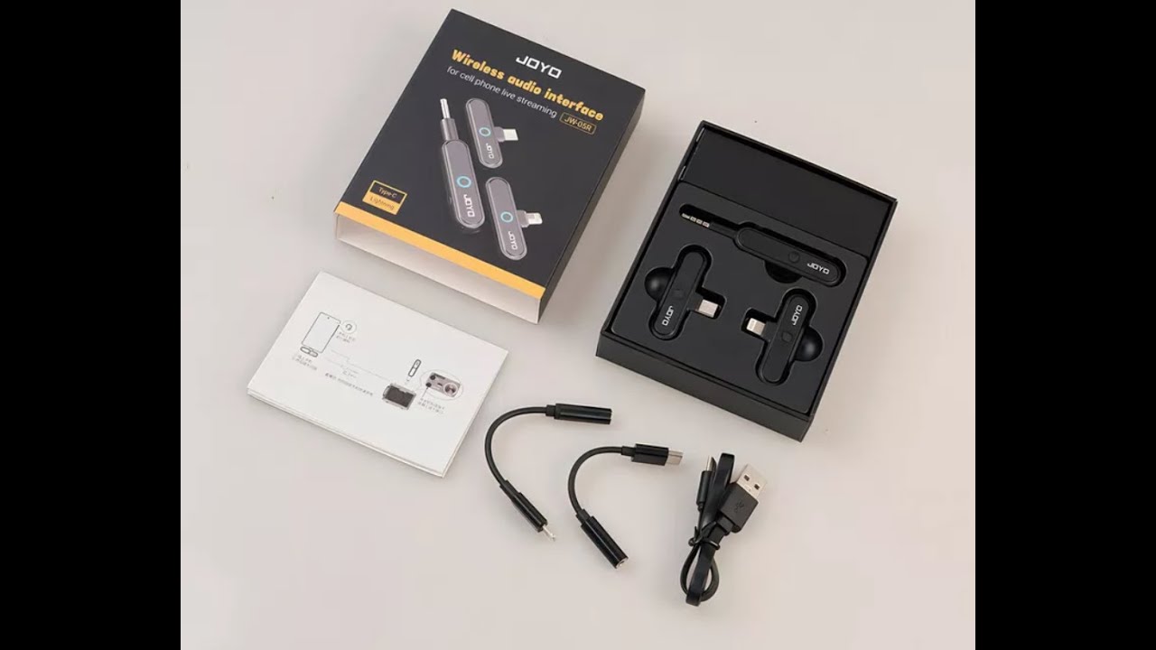 interface de audio JW-05R da JOYO, excelente para gravar stories de culto