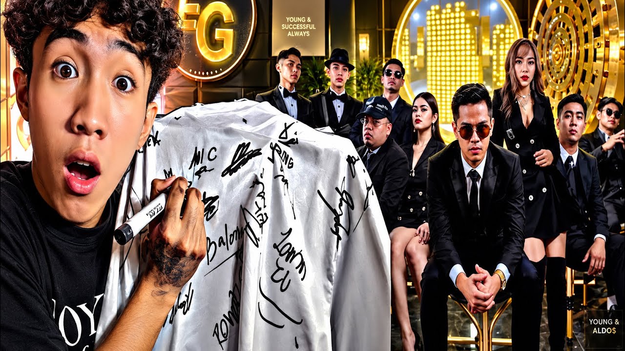 Nagpapirma ako ng damit sa BILLIONAIRE GANG!