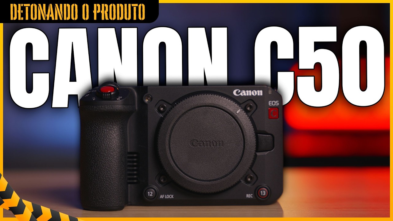CANON EOS C50: O modelo de câmera de cinema compacto e com OPEN GATE!