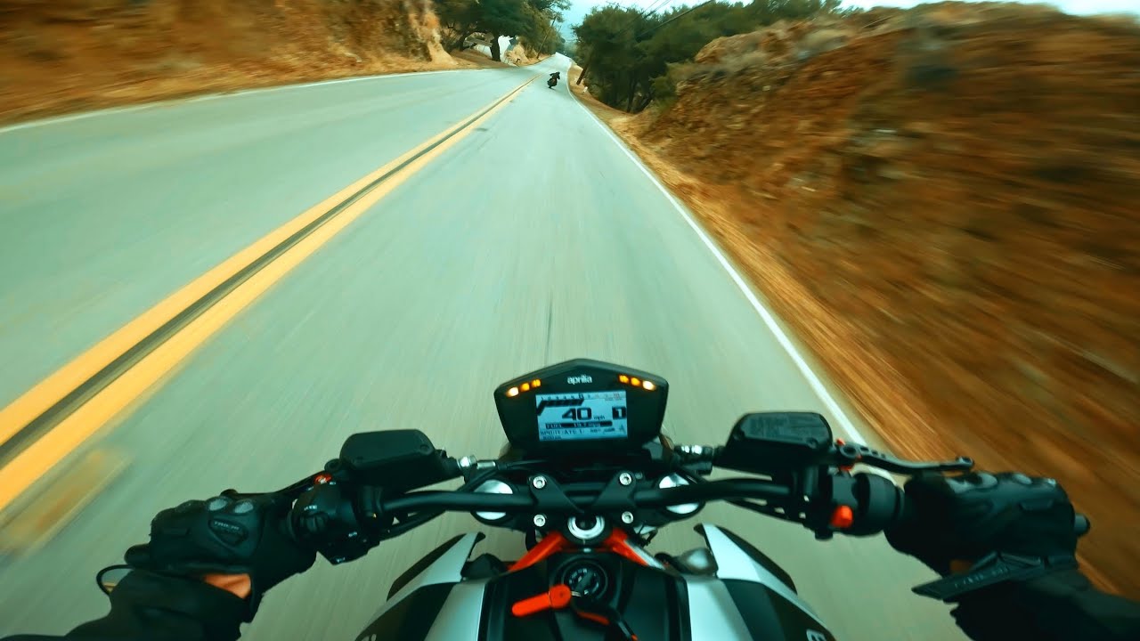 MALIBUS MOST WANTED. | APRILIA SHIVER 900 + AKRAPOVIC [RAW SOUND] [4K]
