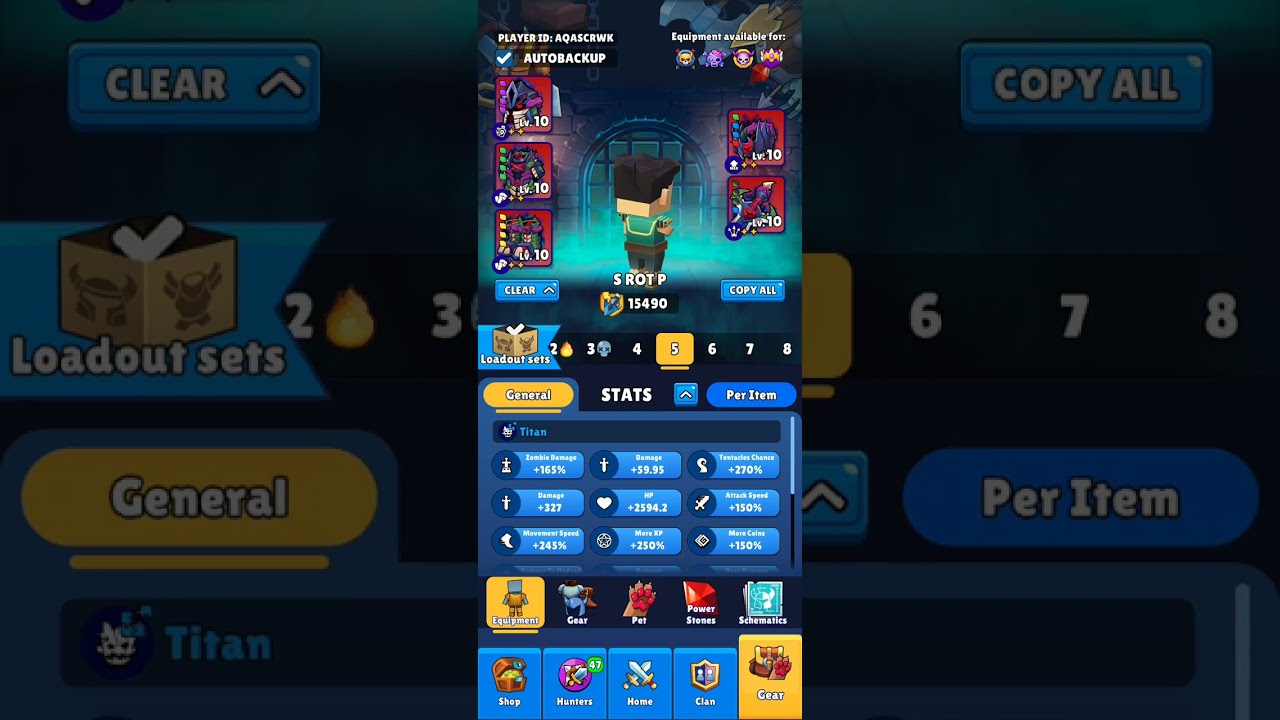 Best abyssal dark forest set up for low stones and titans