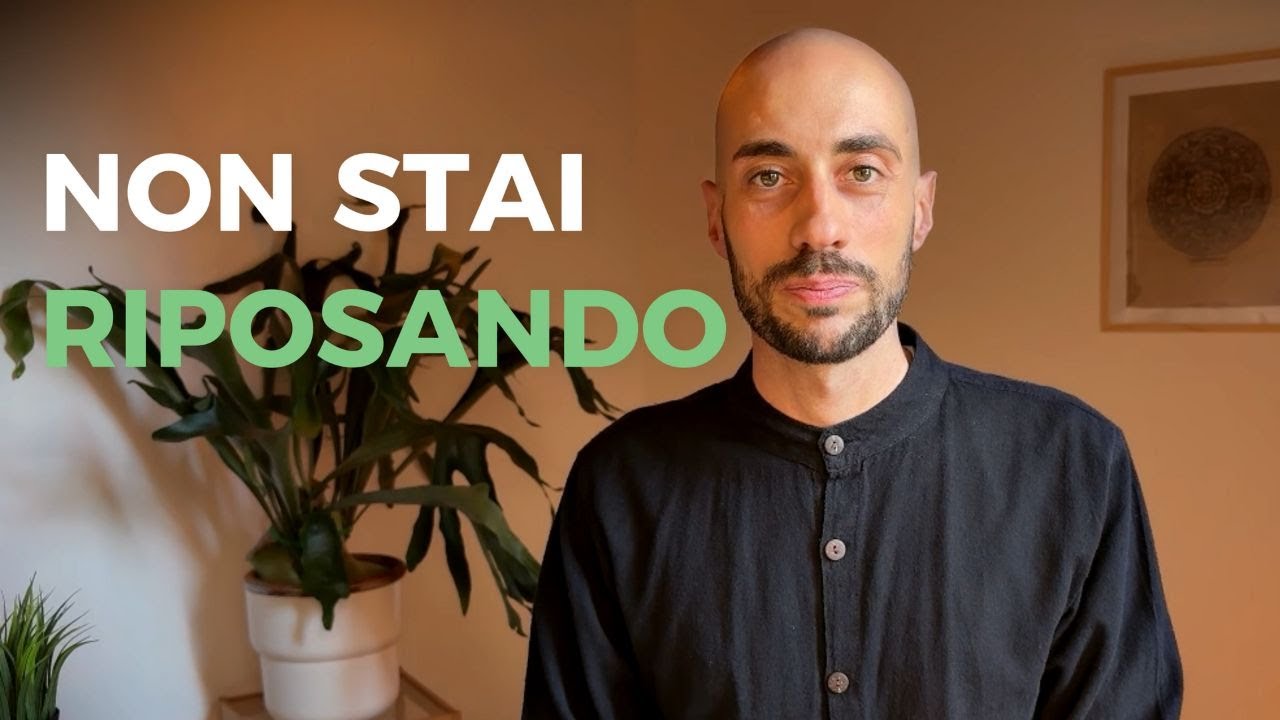 Perché non ti riposi mai davvero (anche quando sei libero)