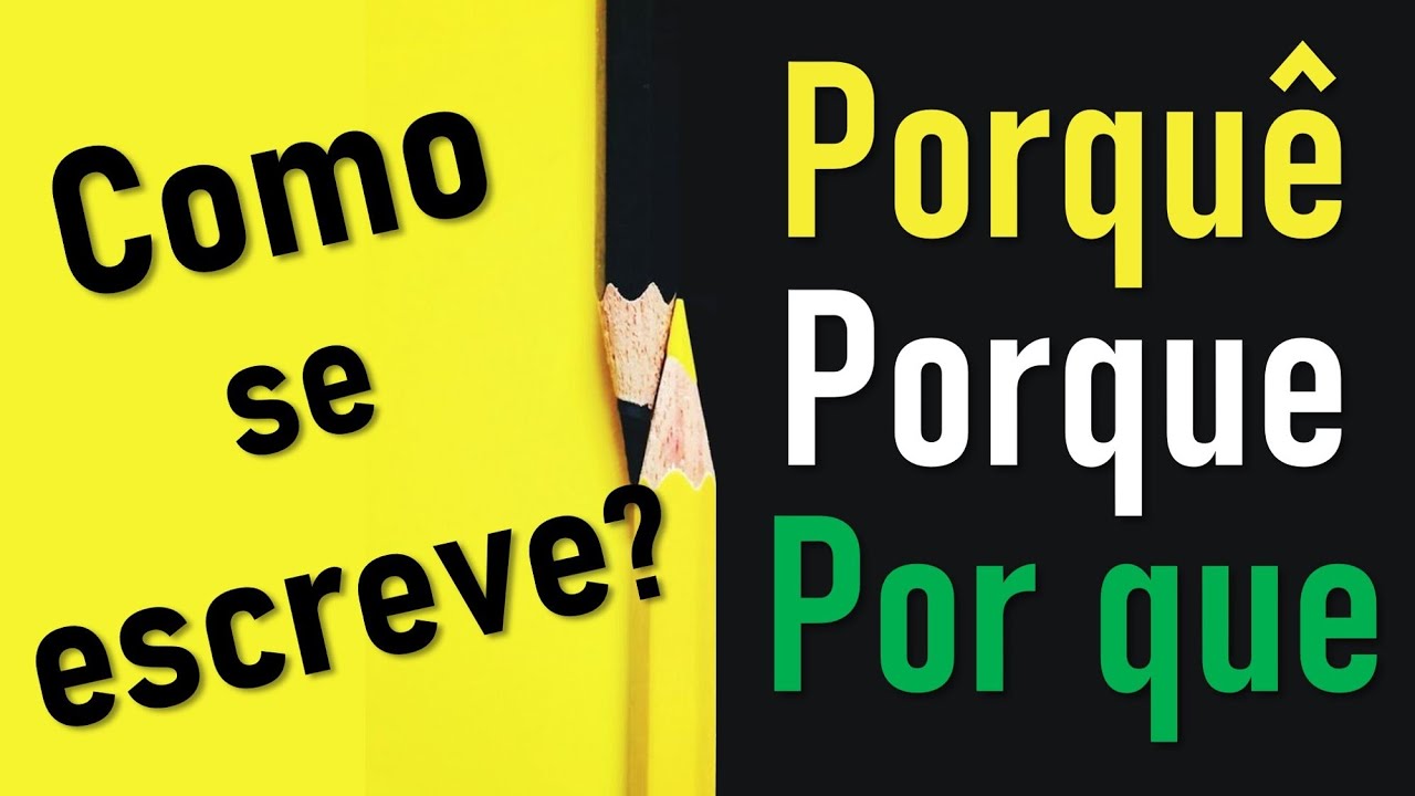 Quando usar❓ Porquê | Porque | Por que