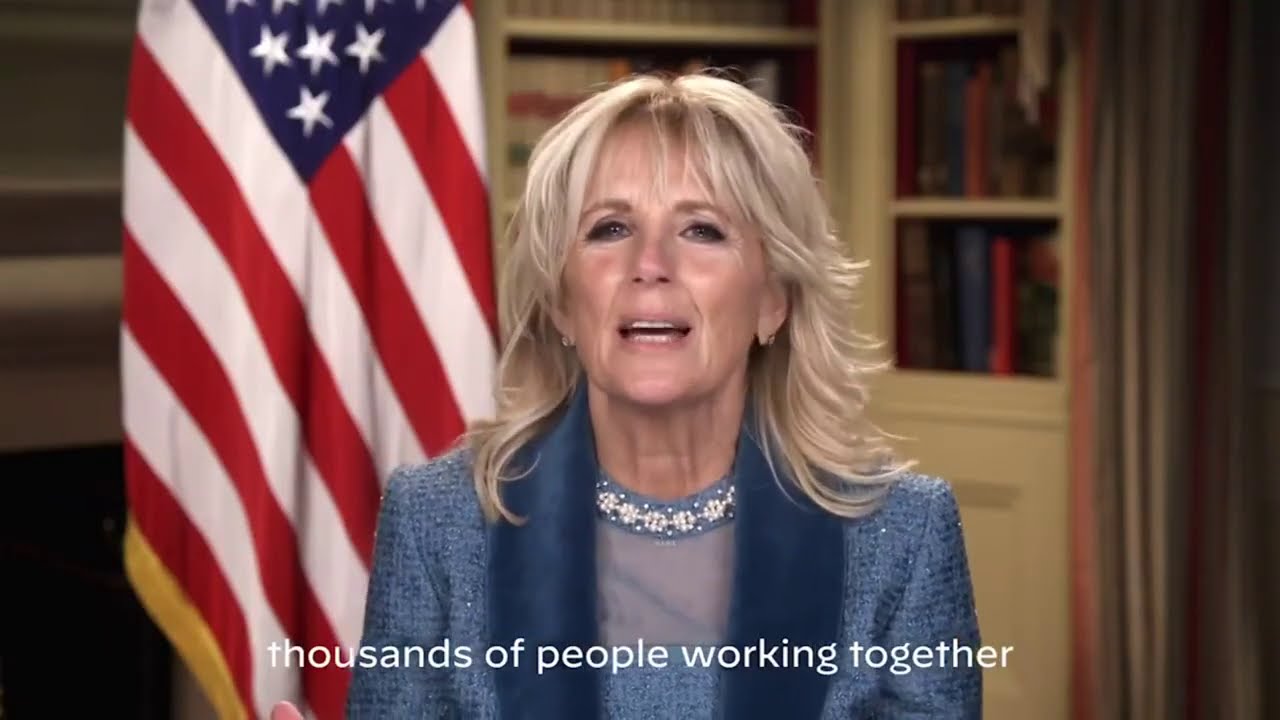 First Lady Jill Biden thanks people who helped put on inauguration