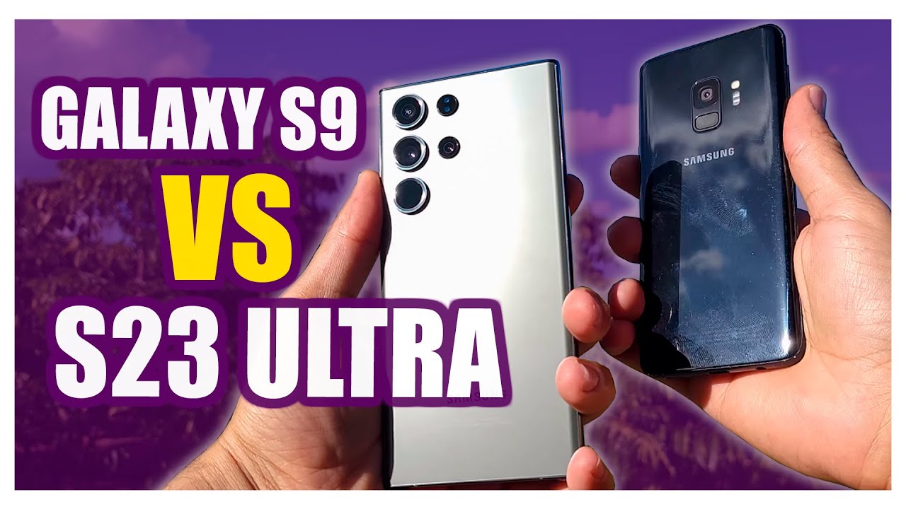 GALAXY S23 ULTRA VS GALAXY S9 TESTE DE CAMERAS! 5 anos de diferença!