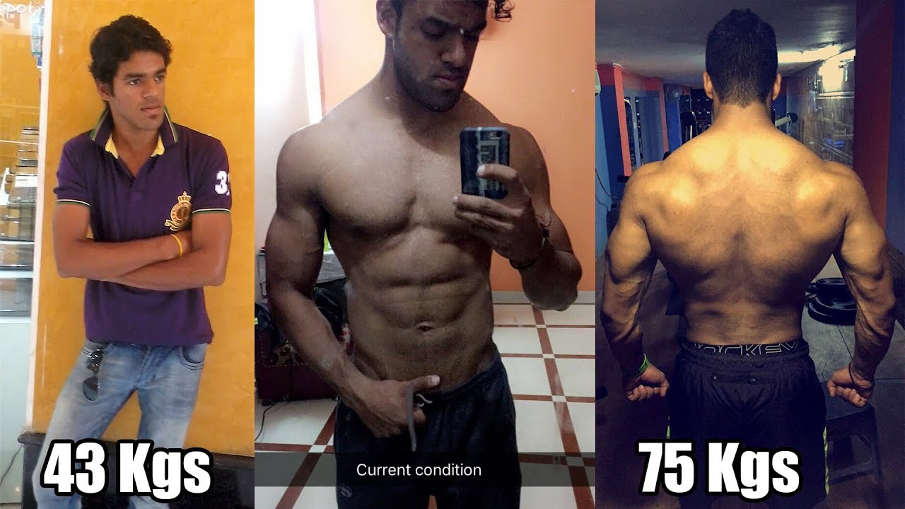 Nikhil Nautiyal 4 Year Natural Body Transformation