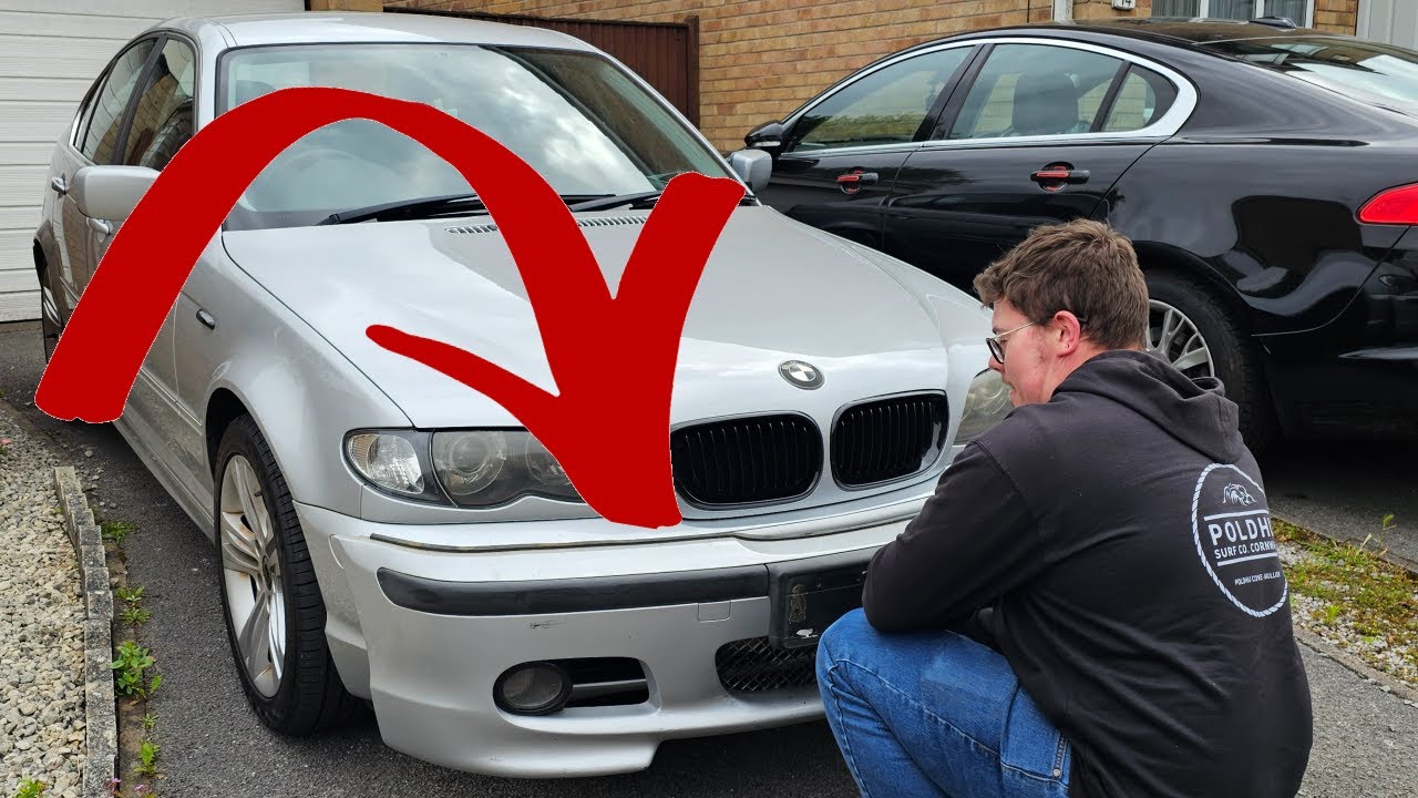 I INSTALLED A M SPORT BUMPER ON MY BMW E46