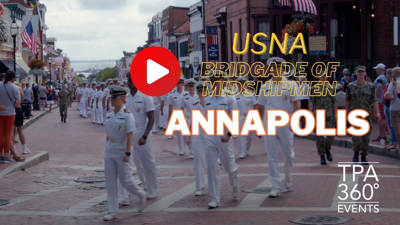 USNA Brigade of Midshipmen Parade