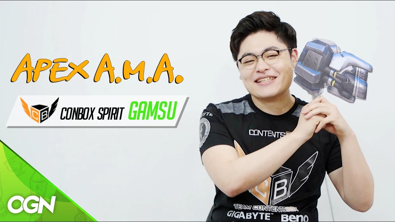 눈 떠 보니 오버워치 세계 10위권? 천부적 재능러 Gamsu 편 [오버워치 HOT6 APEX 시즌3 A.M.A.]