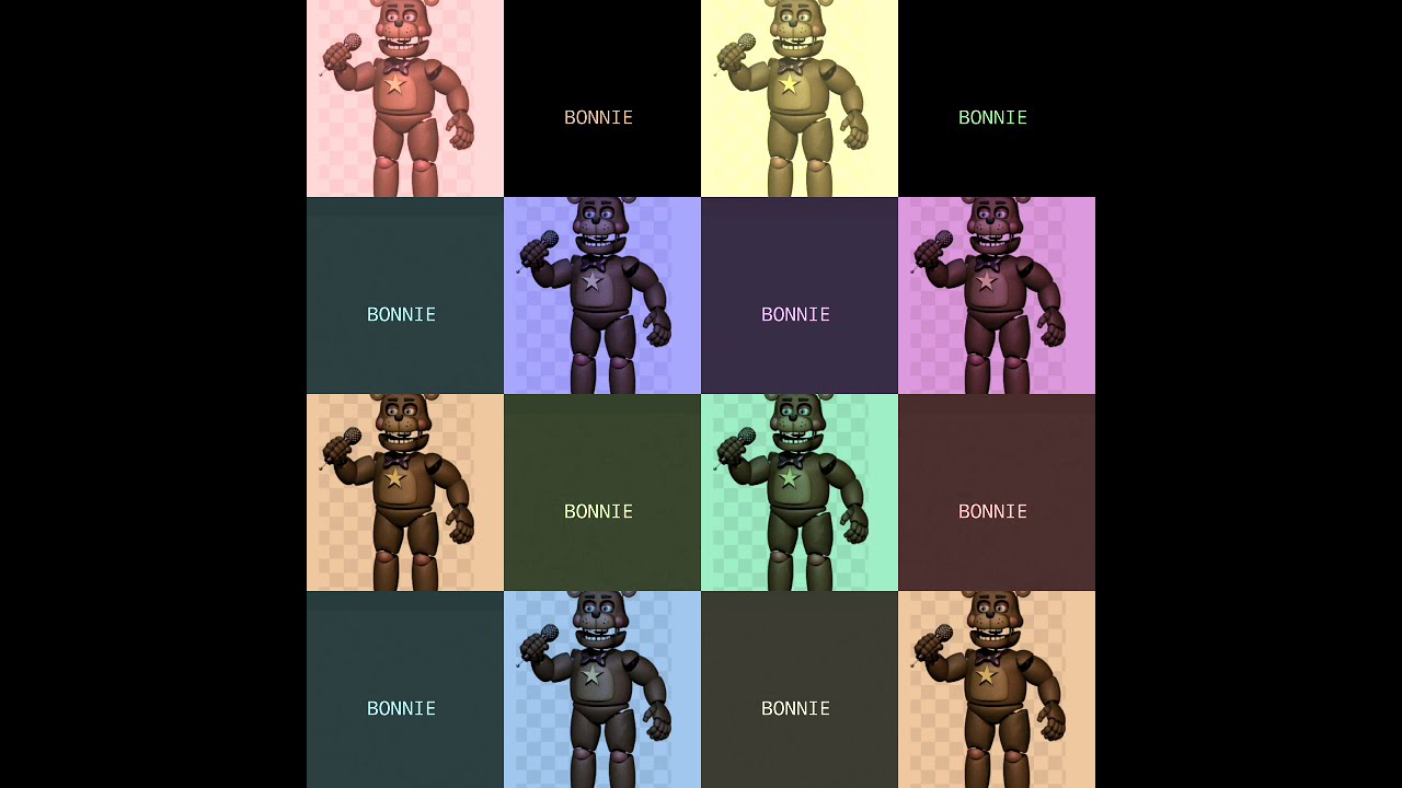 All fnaf character evolution [Remake 2019]