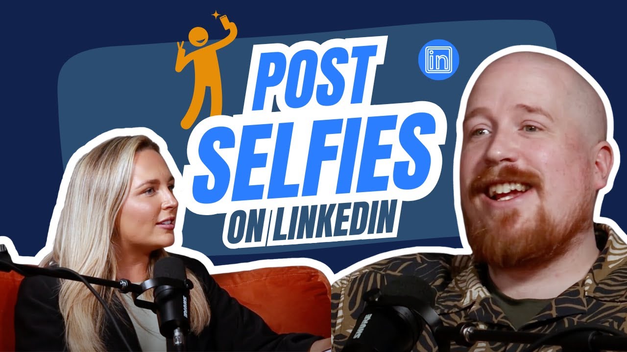 What If Posting SELFIES on LinkedIn Actually Gets You Noticed?