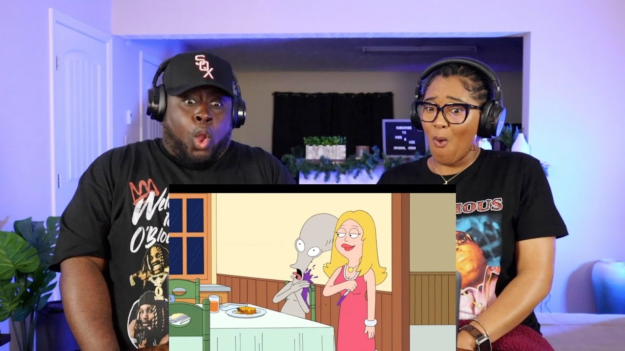 Kidd and Cee Reacts To American Dad Francine's Crazy Moments
