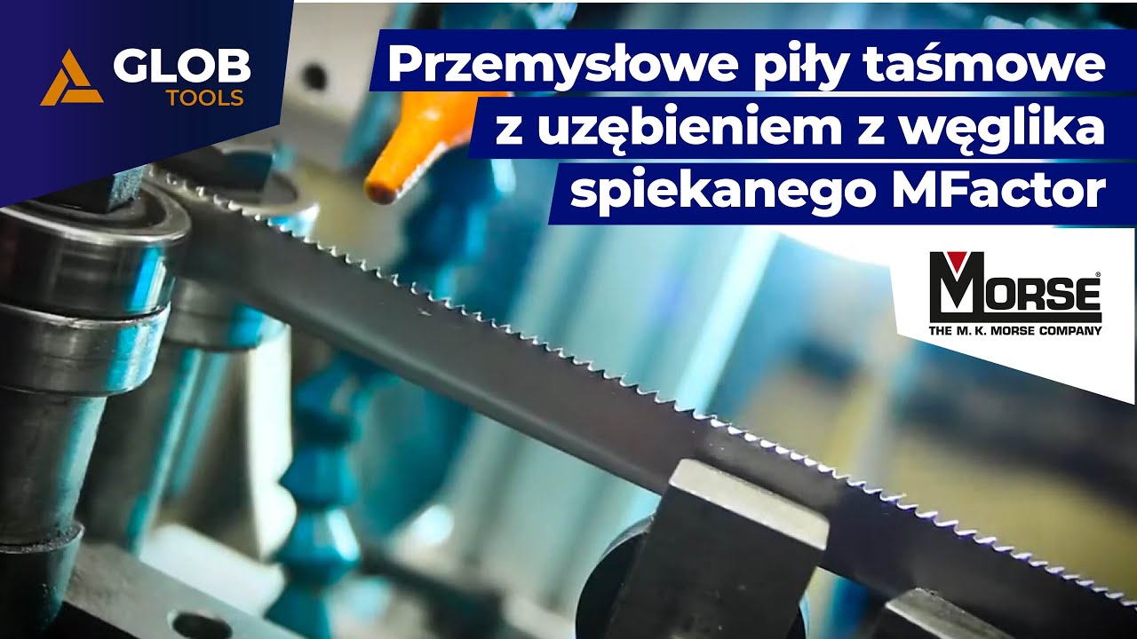 M.K. Morse Przemysłowe piły taśmowe z uzębieniem z węglika spiekanego MFactor