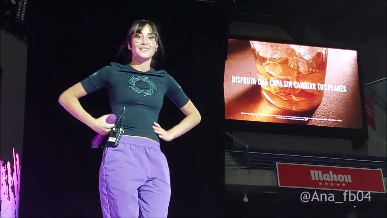 Prueba de sonido Ronda de preguntas - 11 Razones Más Tour Aitana Wizink 22/9/2022