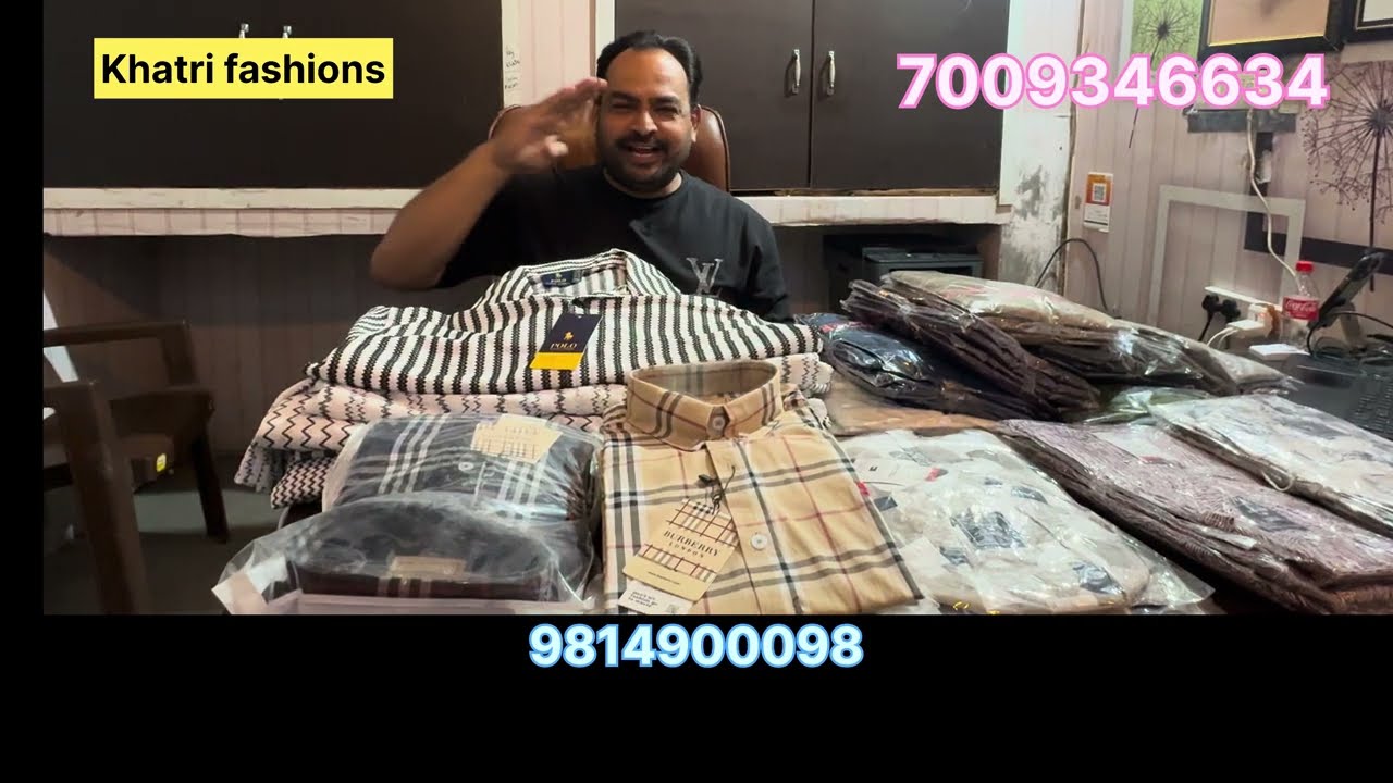 Mens wear in Ludhiana | लुधियाना में कपड़े की फैक्ट्री । दुकान के लिए कपड़े की होलसेल की बड़ी दुकान 