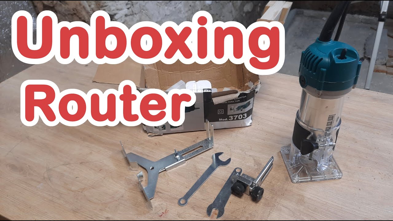Unboxing affleureuse Aliexpress