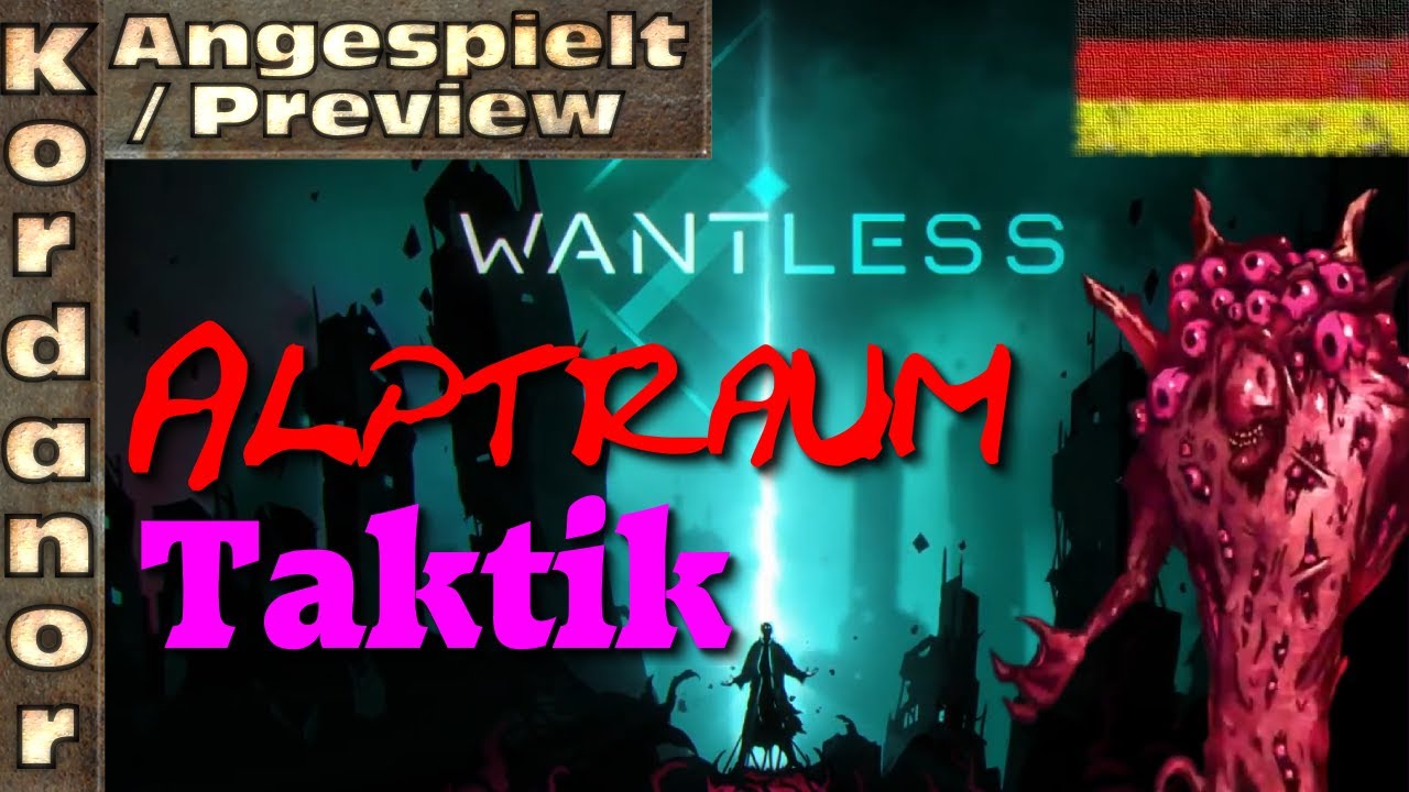 Wantless - Alptraum Taktik RPG - Angespielt/Preview [DE] by Kordanor