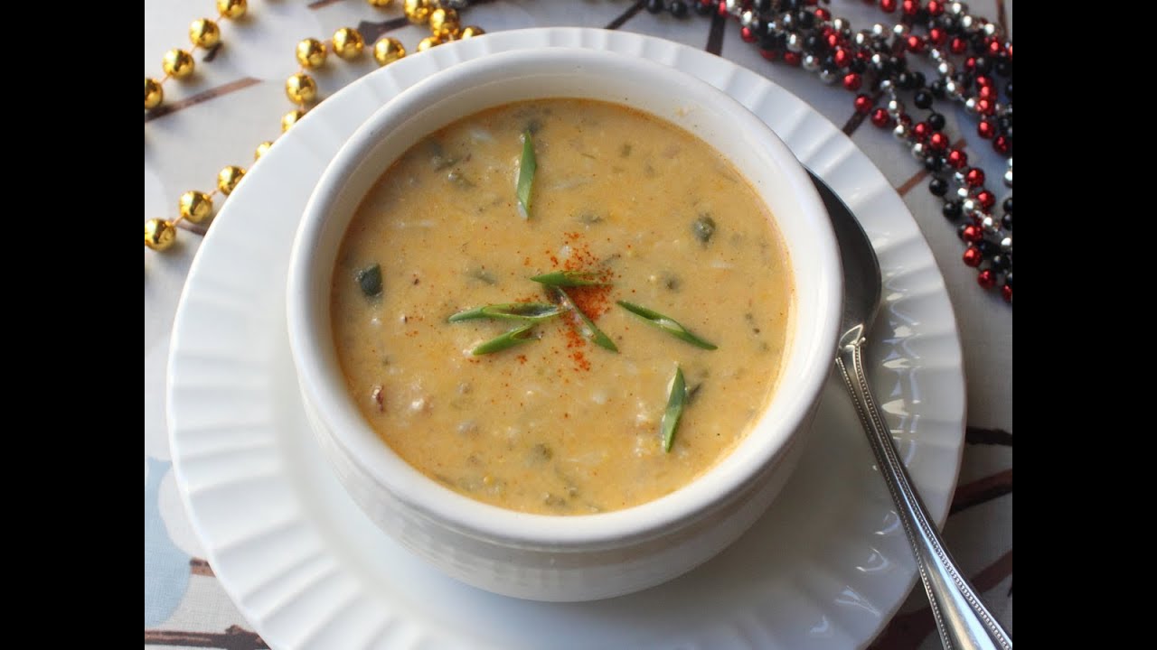 Creole Crab & Corn Chowder - Mardi Gras Special!