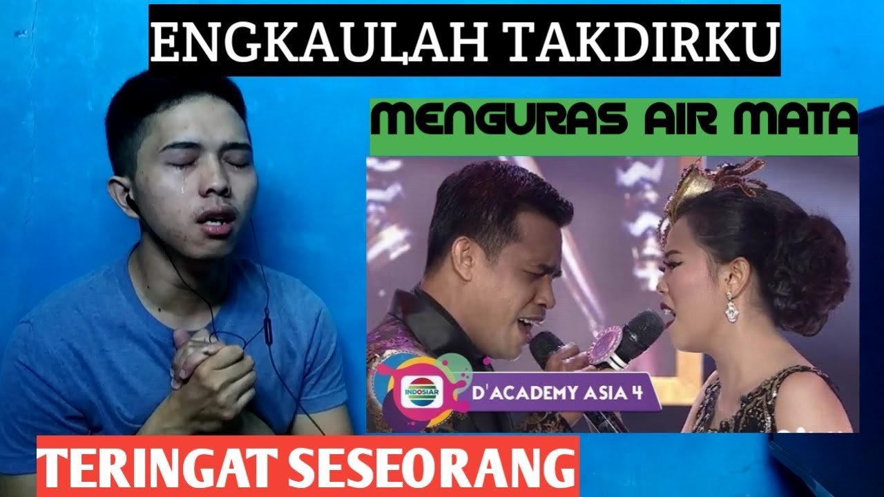 REACTION - SELFI FEAT FILDAN ENGKAULAH TAKDIRKU - SANGAT SANGAT MENYENTUH DAN SEMPURNA -