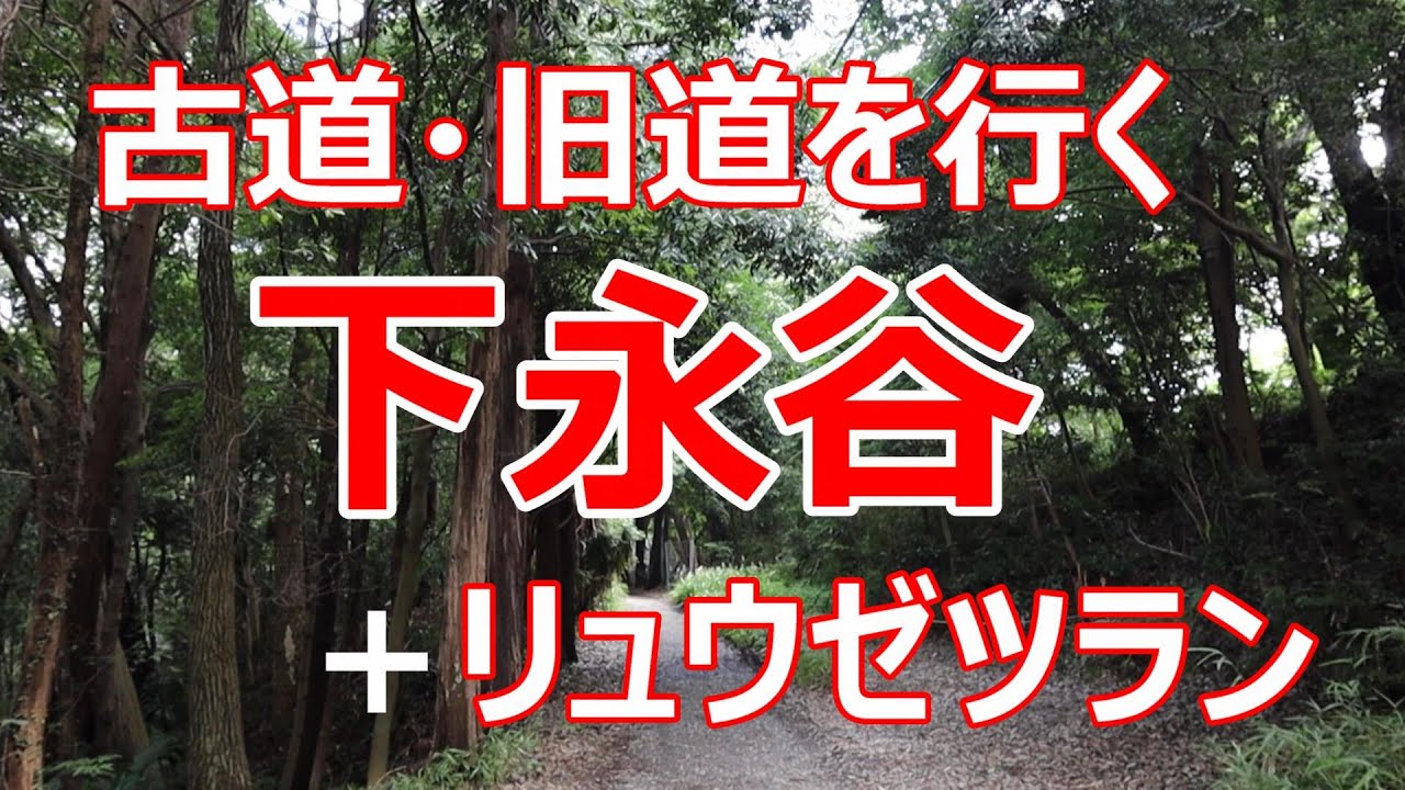 下永谷　古道・旧道を行く