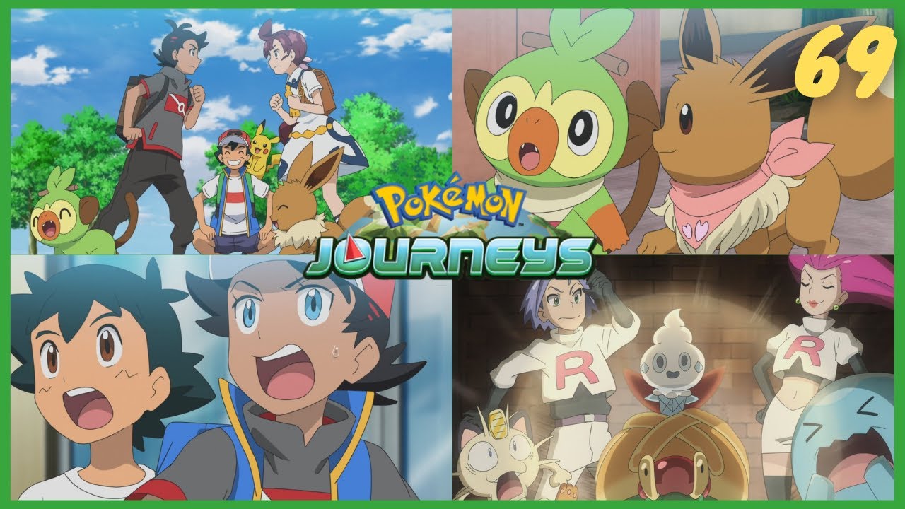 Goh VS Chloe !! & Grookey & Eevee's Mission | Pok&eacute;mon Journeys Episode 69 Review
