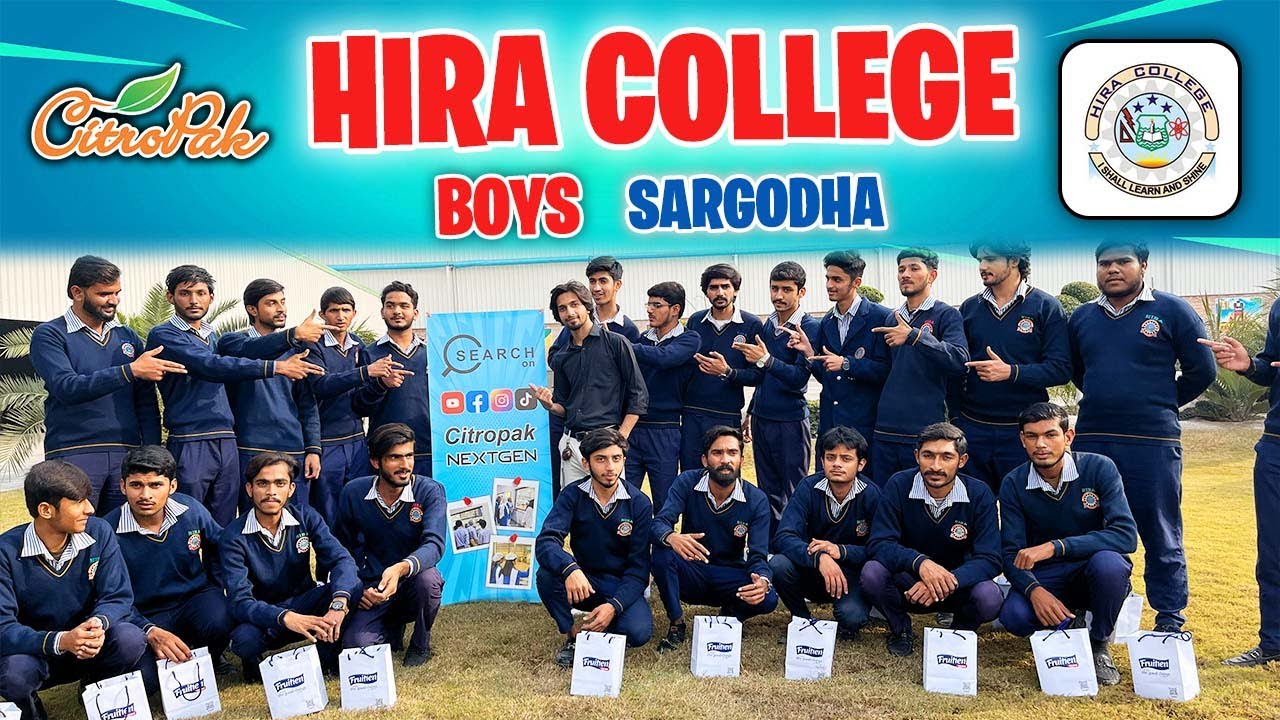 Factory Tour of Hira College of Engineering & Technologies Sgd at Citropak