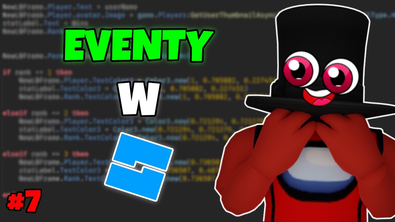 EVENTY w ROBLOX STUDIO! | SKRYPTOWANIE OD PODSTAW