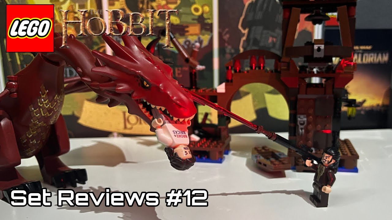 Coughing Lake-Town vs Hydrogen Smaug (Lego 79016 review)