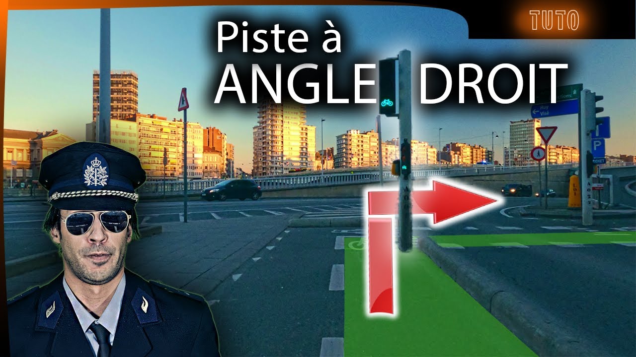 C'est quoi une piste cyclable?  Les pires pistes cyclables de Li&egrave;ge... Point Mort n&deg;2
