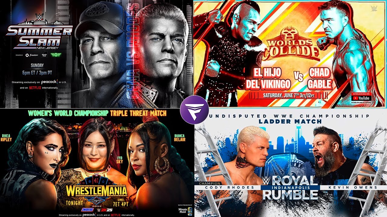 15 Mejores Luchas de WWE en 2025
