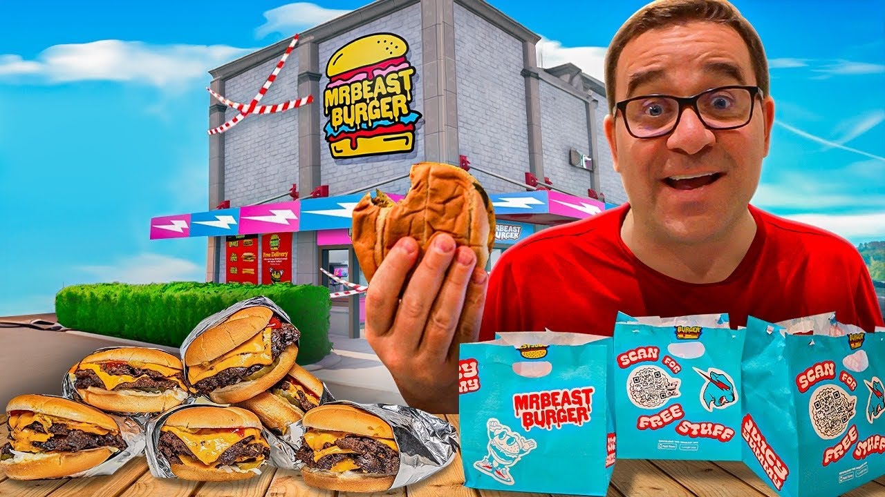 MR BEAST BURGER COMPREI TODOS | DALLAS USA #7