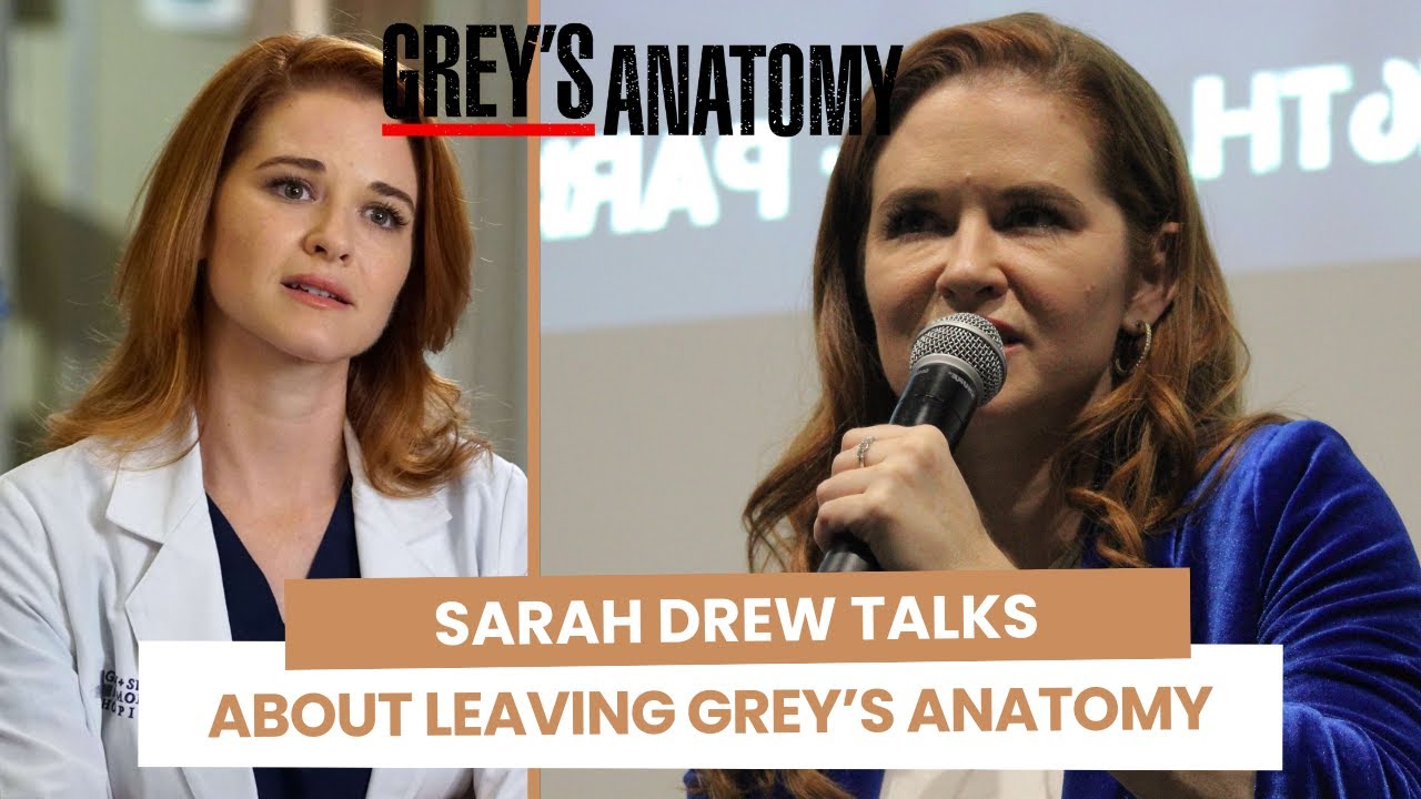 Sarah Drew talks about coming back to Grey's Anatomy and her and Jessica Capshaw's last episode
