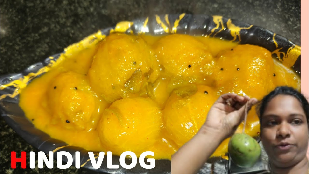 Ambadyachi Curry / Goan Style Hog Plum Curry Recipe in Hindi 