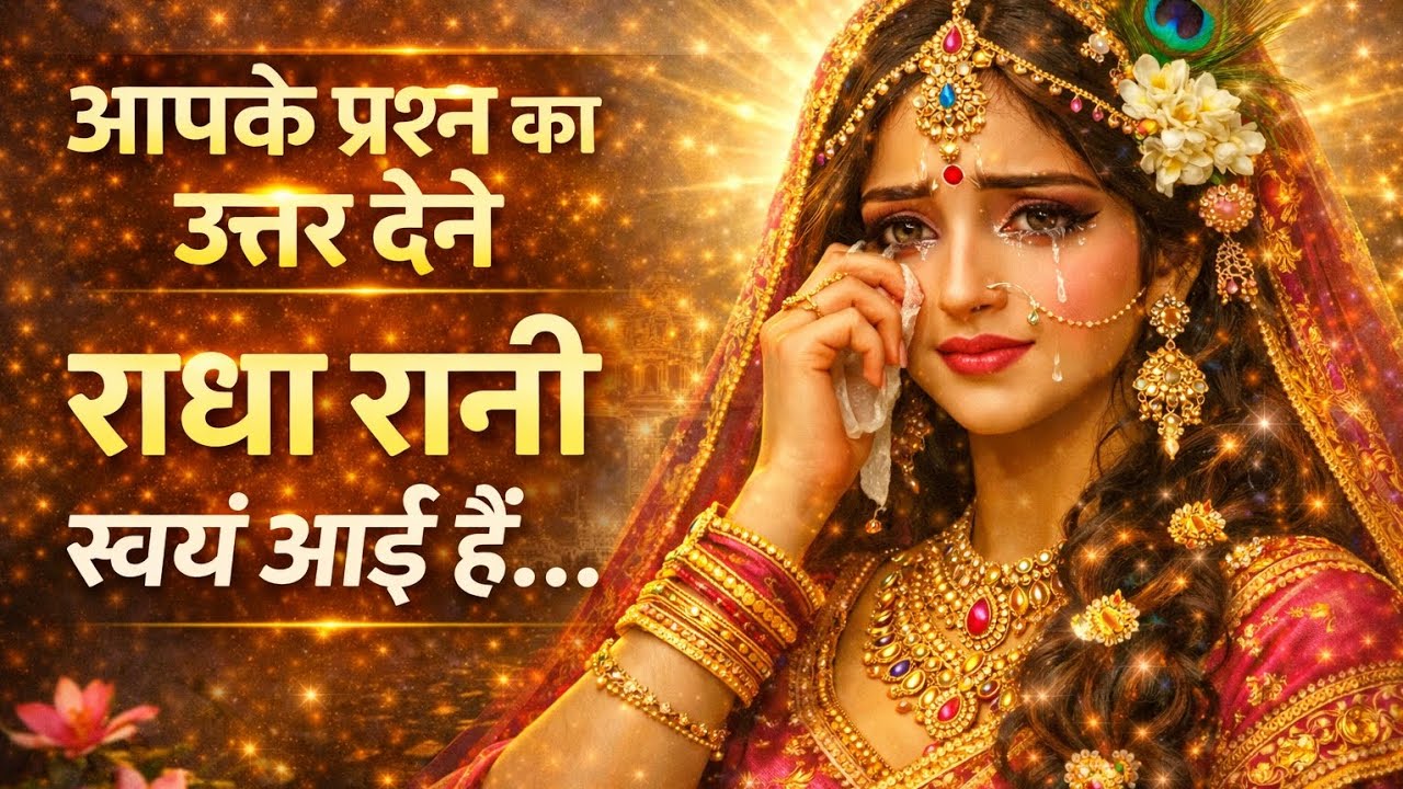 आपके प्रश्न का उत्तर देने राधा रानी स्वयं आई है🥺😭💌