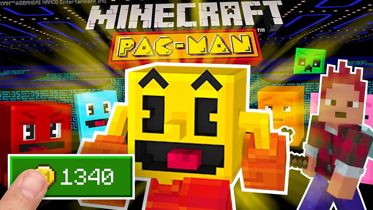 This Minecraft PAC-MAN MAP is IMPOSSIBLE