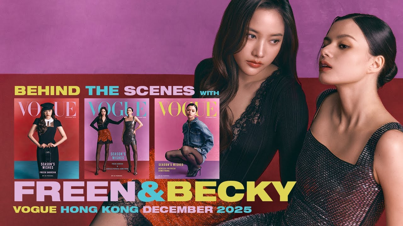 ЗА КУЛИСАМИ с ФРИНОМ И БЕККИ для VOGUE HONG KONG