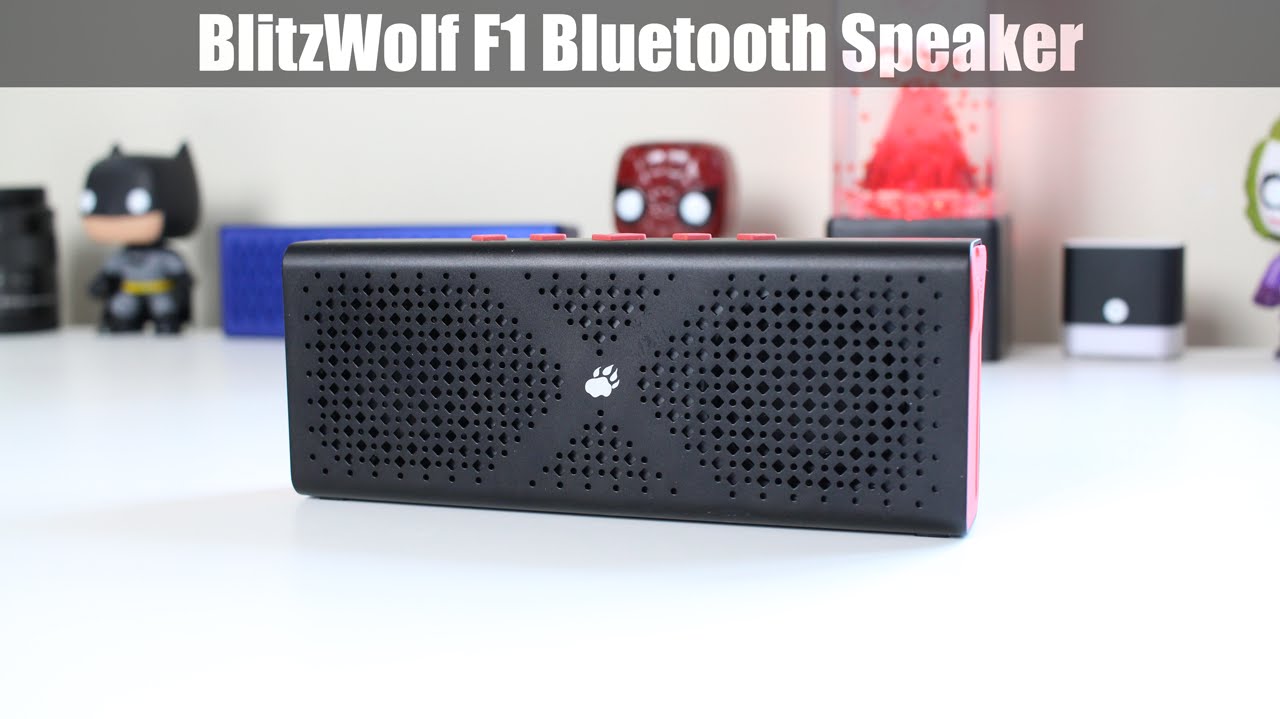 BlitzWolf F1 Bluetooth Speaker Review & Sound Test