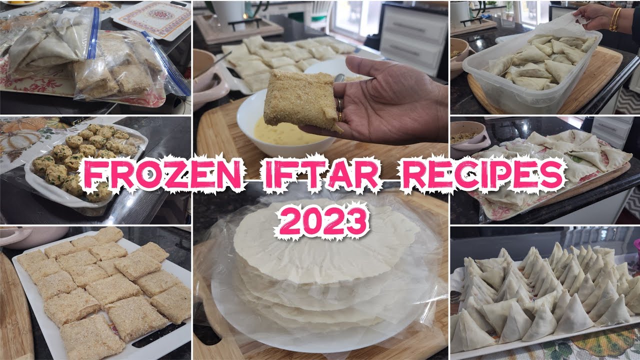 রমজানের ফ্রোজেন ইফতার রেসিপি 2023|Ramadan Frozen Iftar Recipes 2023