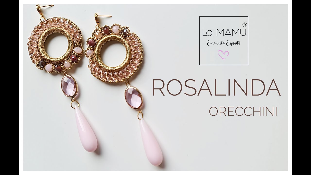 ROSALINDA ORECCHINI realizzati ad uncinetto