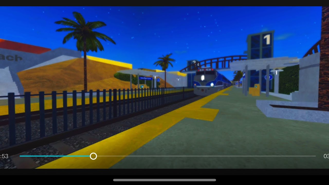 California railfaning Roblox