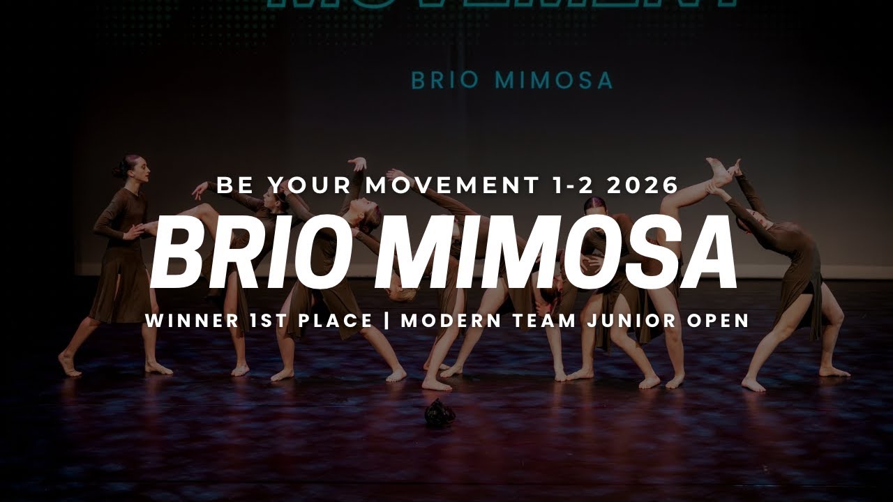 BRIO Mimosa | 1st place and highest score | Modern Team Junior OPEN | BYM 1-2-2026 Oosterhout